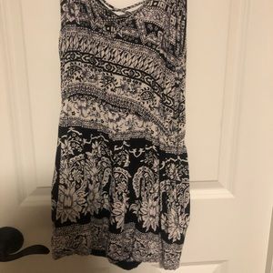 Black and white romper